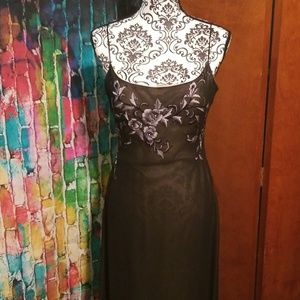 Tiffany designs formal black dress